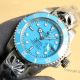 Copy Rolex Blaken Submariner Tiffany Blue Chrome Heart Steel Strap 8215 Watches (2)_th.jpg